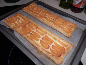 tarte amande abricot